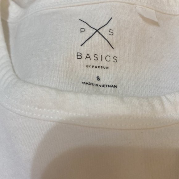 white striped t shirt - Picture 2 of 2